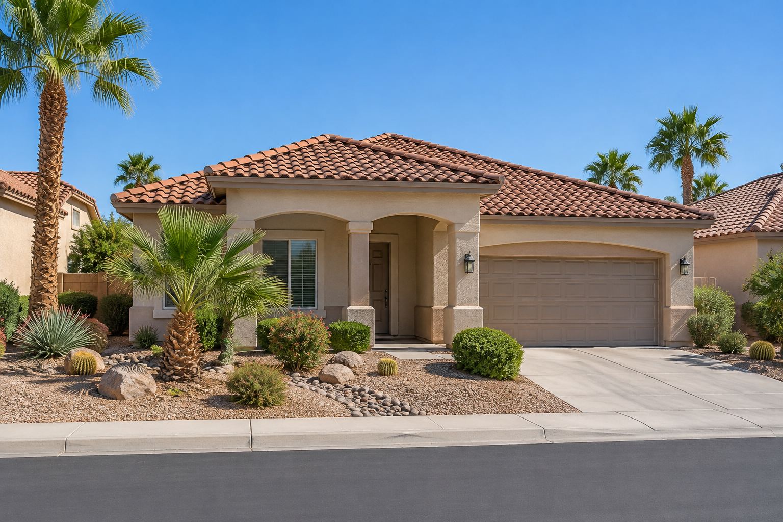 A Southern Nevada home, illustrative
